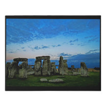 Stonehenge at Dusk 14X11 Faux Canvas Print