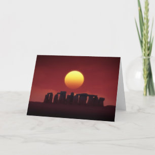 stonehenge card