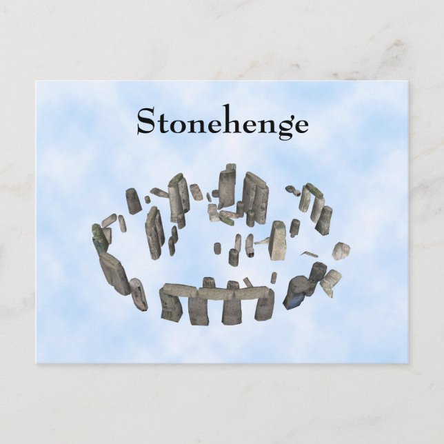 Stonehenge : Carte postale (Devant)