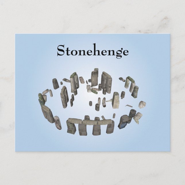 Stonehenge : Carte postale (Devant)