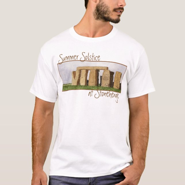 Stonehenge Casual Shirt. T-Shirt (Front)