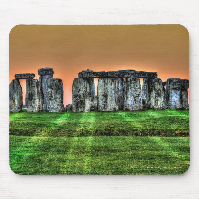 Stonehenge Celtic Standing Stones in Britain Mouse Pad (Front)