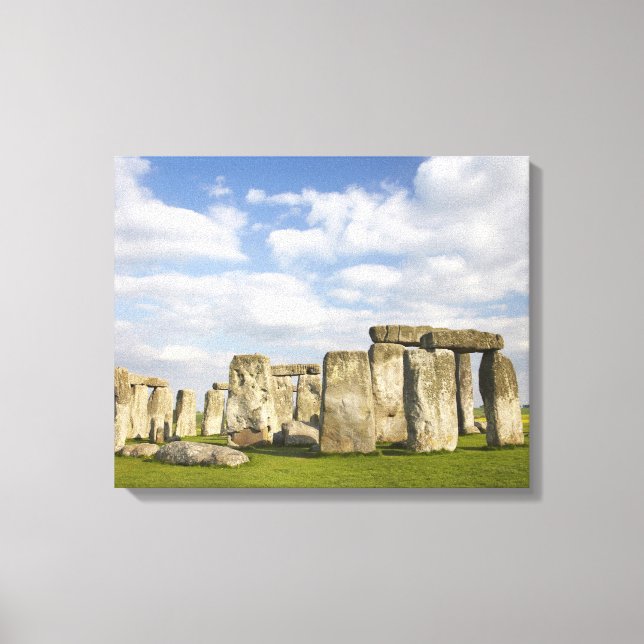 Stonehenge (circa 2500 BC), UNESCO World 2 Canvas Print (Front)
