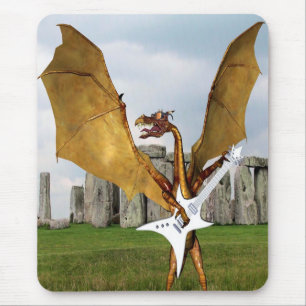 Stonehenge Dragon Mouse Pad