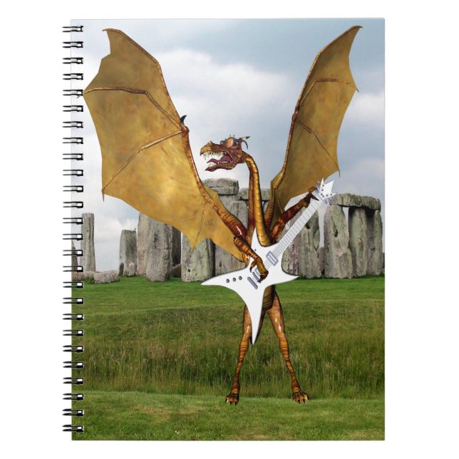 Stonehenge Dragon Notebook (Front)