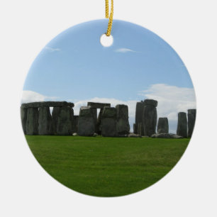 Stonehenge England Landscape Photography Ceramic Ornament