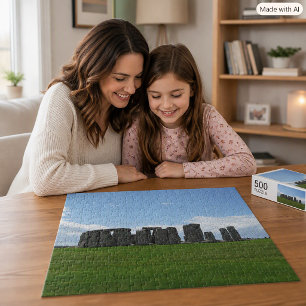 Stonehenge England Landscape Photography Jigsaw Puzzle
