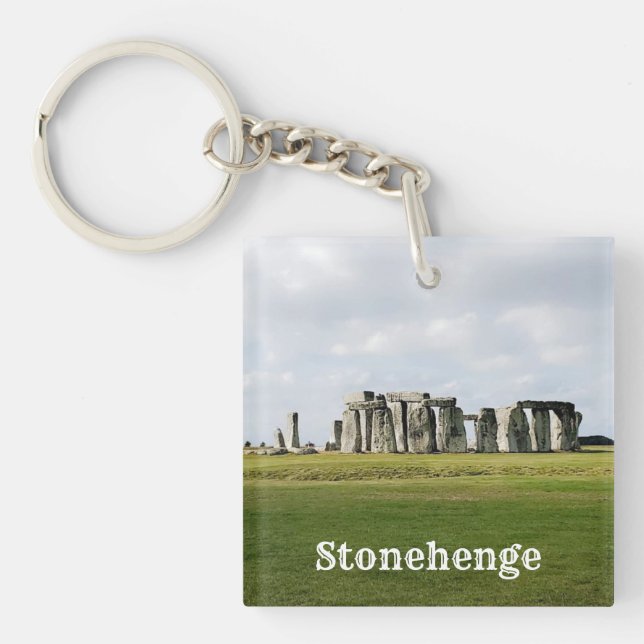 Stonehenge England Souvenir Keychain (Devant)