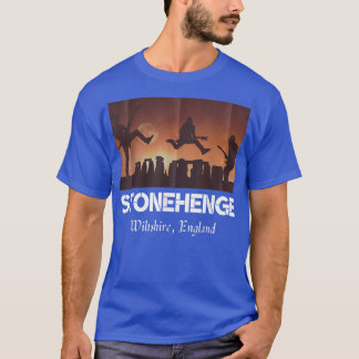 Stonehenge England SouvenirStonehenge At Night  T-Shirt