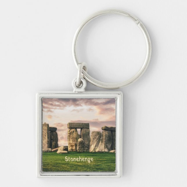 Stonehenge England UK Keychain (Front)