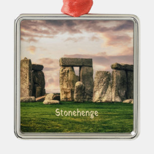 Stonehenge England UK Metal Ornament
