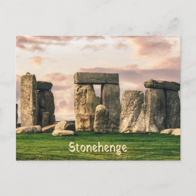 Stonehenge England UK Postcard (Front)