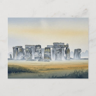 Stonehenge England United Kingdom Travel Postcard