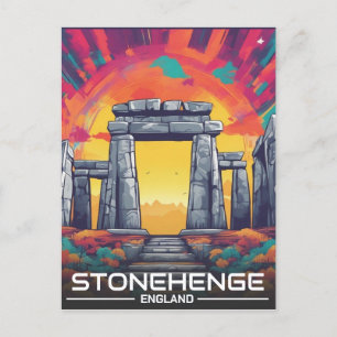 Stonehenge england Wiltshire World Heritage Site Postcard