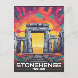 Stonehenge england Wiltshire World Heritage Site Postcard
