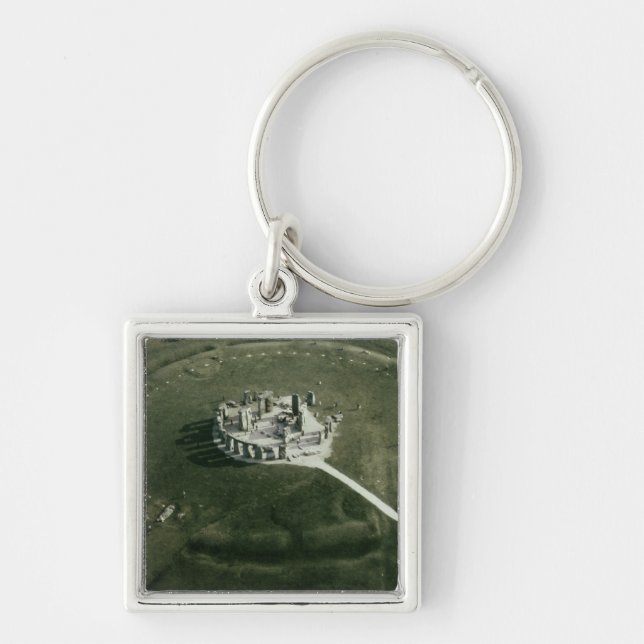 Stonehenge from the air keychain (Front)
