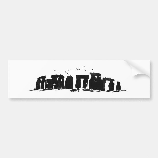 stonehenge.jpg bumper sticker (Front)