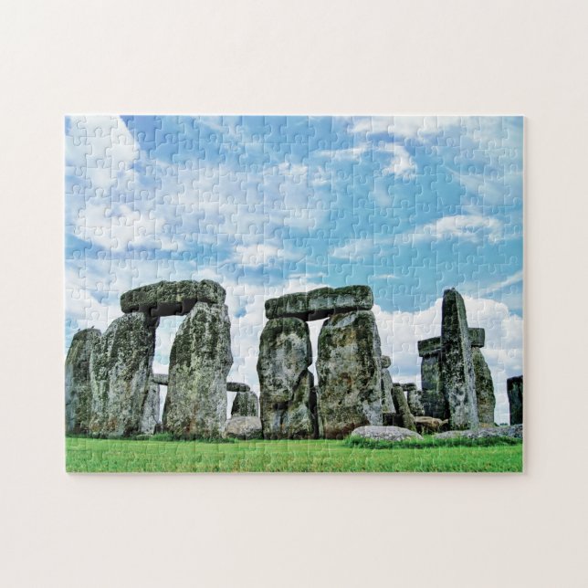 Stonehenge Landmark Wiltshire England Photo Jigsaw Puzzle (Horizontal)