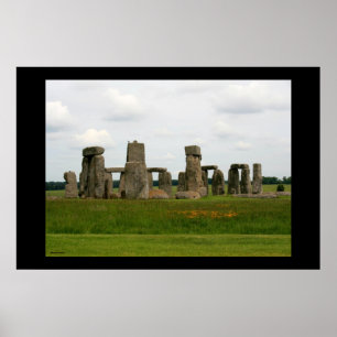 Stonehenge Landscape III Poster