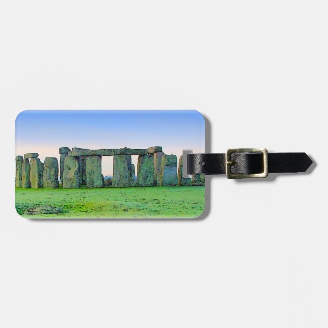 Stonehenge Luggage Tag (Front Horizontal)