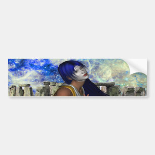 Stonehenge Meditation Bumper Sticker