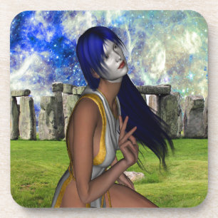 Stonehenge Meditation Coaster