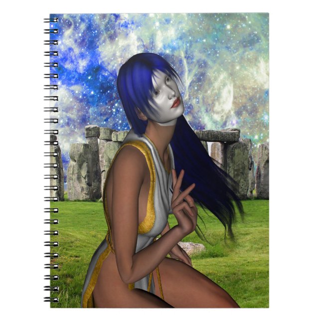 Stonehenge Meditation Notebook (Front)