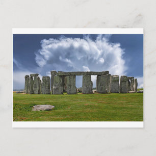 Stonehenge Monument Postcard
