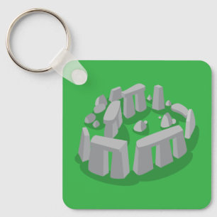 Stonehenge of England Keychain