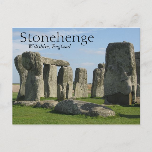 Stonehenge Postcard (Front)