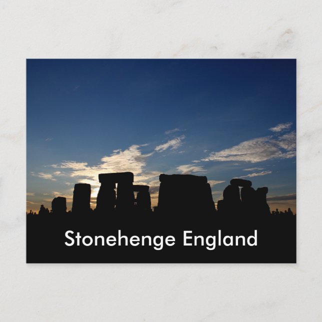 Stonehenge Postcard (Front)