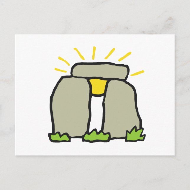 Stonehenge Postcard (Front)