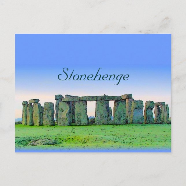 Stonehenge Postcard (Front)