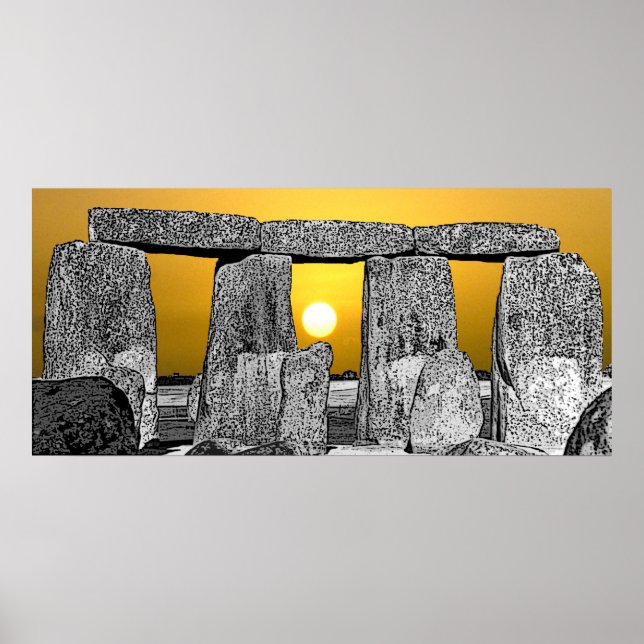 Stonehenge Poster (Front)