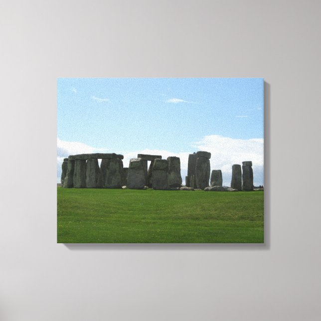 Stonehenge Prehistoric Stone Circle England Canvas Print (Front)