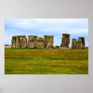 Stonehenge Scenic, England Poster