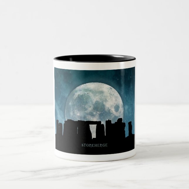 Stonehenge Two-Tone Coffee Mug (Center)