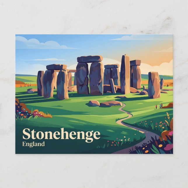 Stonehenge United Kingdom Postcard (Front)