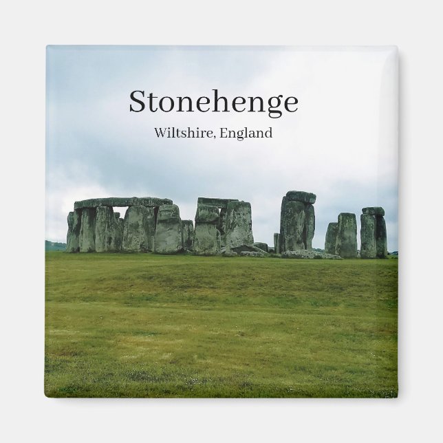 Stonehenge Wiltshire, England  Magnet (Front)