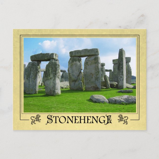 Stonehenge, Wiltshire, England Postcard (Front)