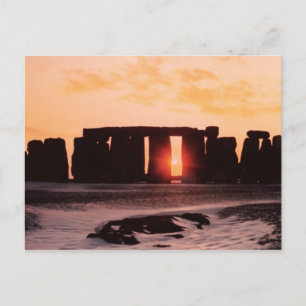 Stonehenge, Winter Solstice Postcard