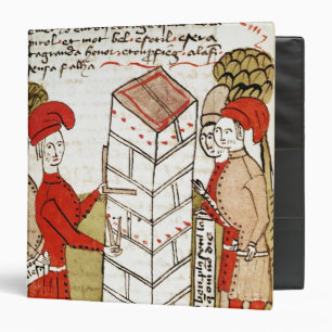 Stonemasons, from 'Traite d'Arpentage' Binder