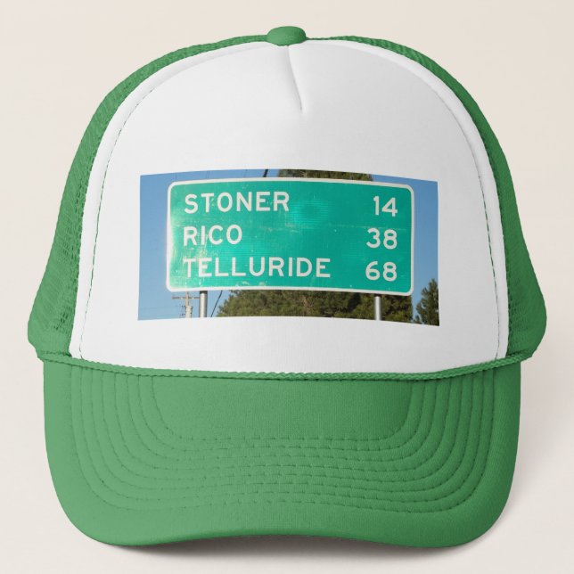 Stoner Colorado Trucker Hat (Front)