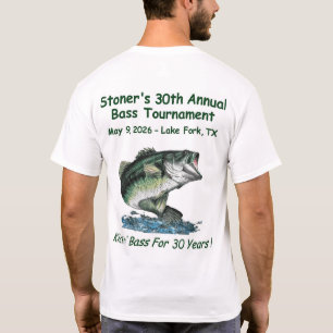 Stoner's 30th Bass Tournament T-Shirt