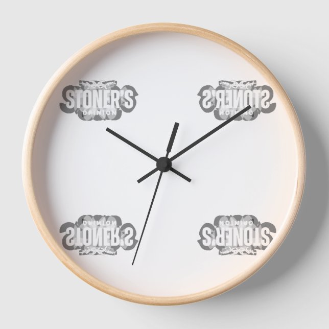Stoner's Opinion Clock (Front)