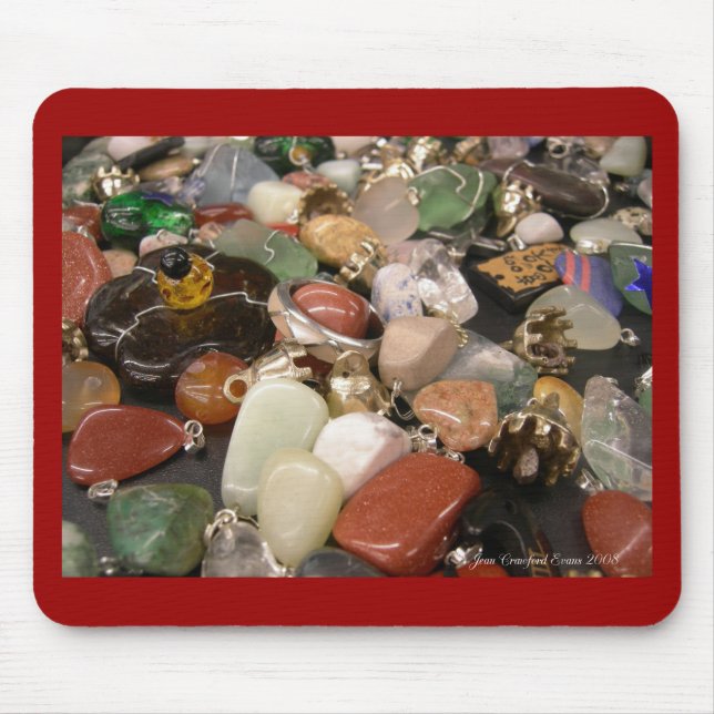 Stones and bangles mouse pad (Front)