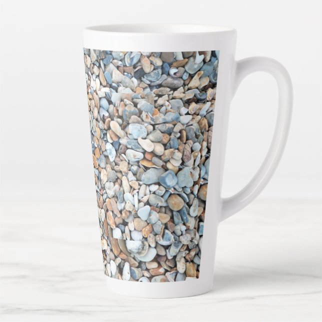Stones and Pebbles Latte Mug (Right)