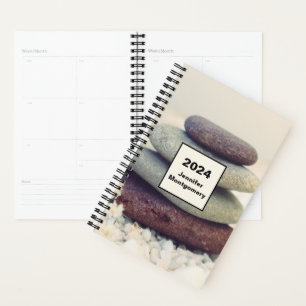 Stones empilées Méditative Cairn