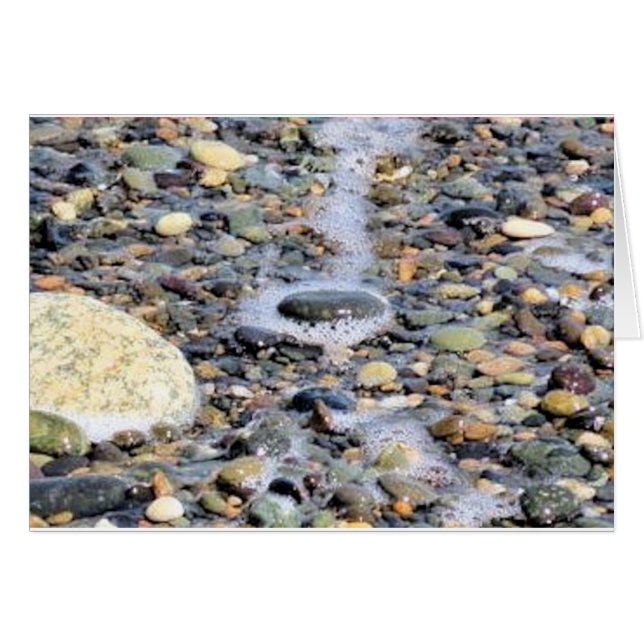 Stones in the ocean (Front Horizontal)