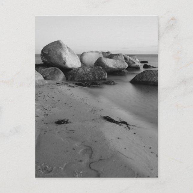 Stones in the sea postcard (Front)